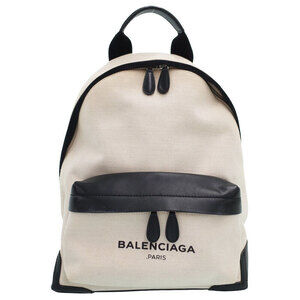 Balenciaga Navy Blue Backpack